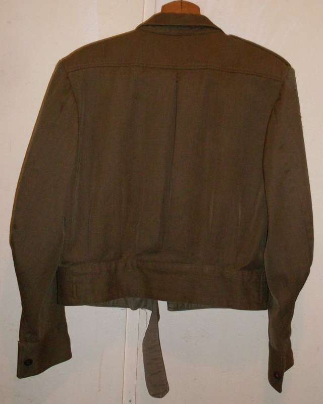 1969 - Bunny Combat Jacket with Belt, Arm / Shoulder Flashes, Lapel Badges