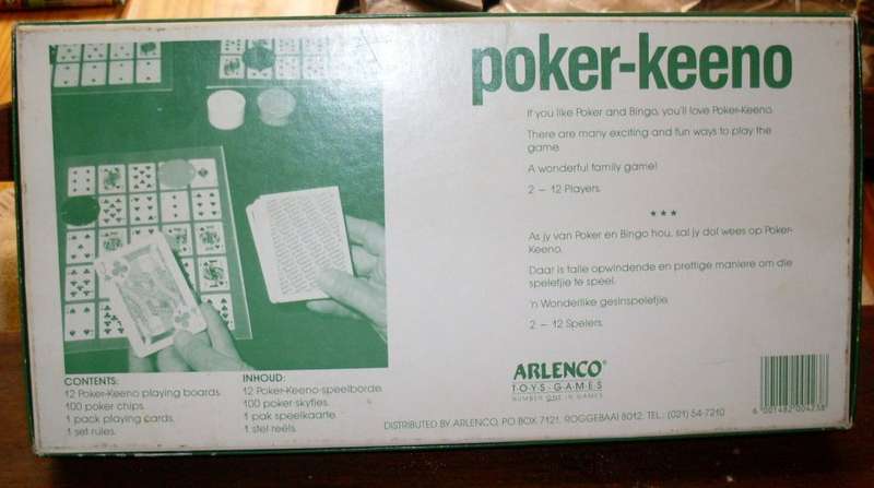 Vintage - 1989 - Poker-Keeno ......................