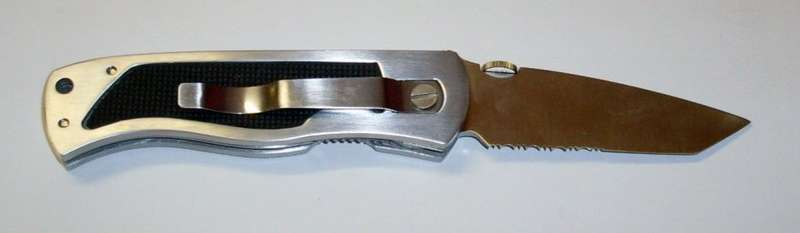 Pocket Knives Buffalo - Folding Knife in wooden box - Like new