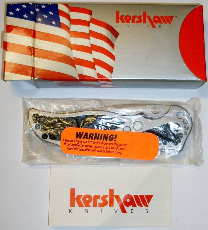Kershaw Stainless Steel Sandvik 11 Folding Knife 1475 Nov 04 - Discontinued Rare
