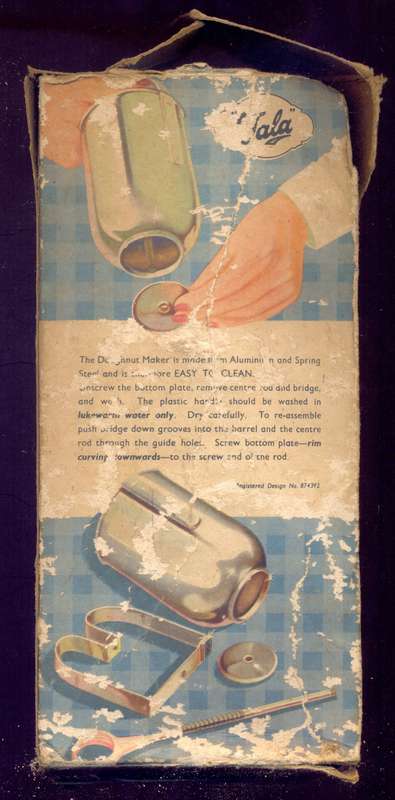 Collectable / Antique - RD. 1955 in Canada - TALA Doughnut maker - Made in England, not easy to find