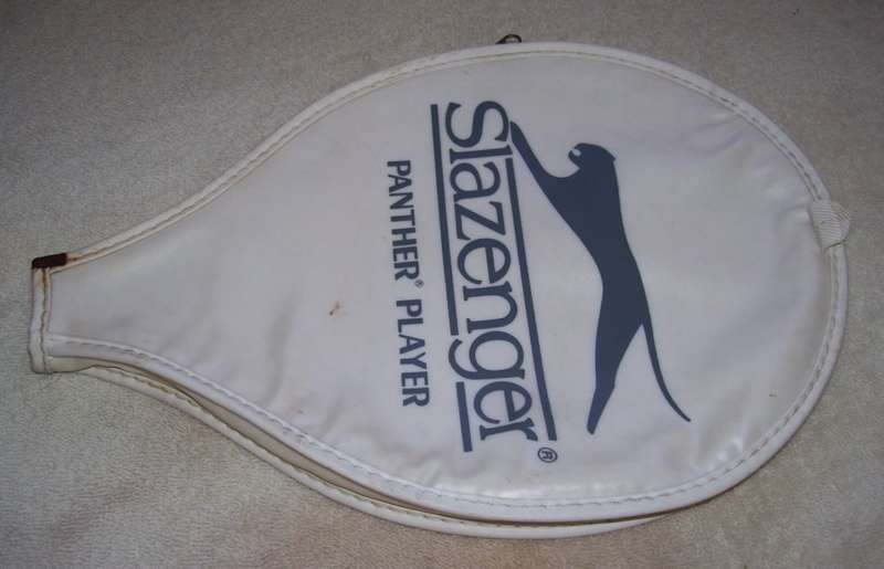 Vintage - Slazenger Panther Player Squash Racquet / Racket - with Cover ........................