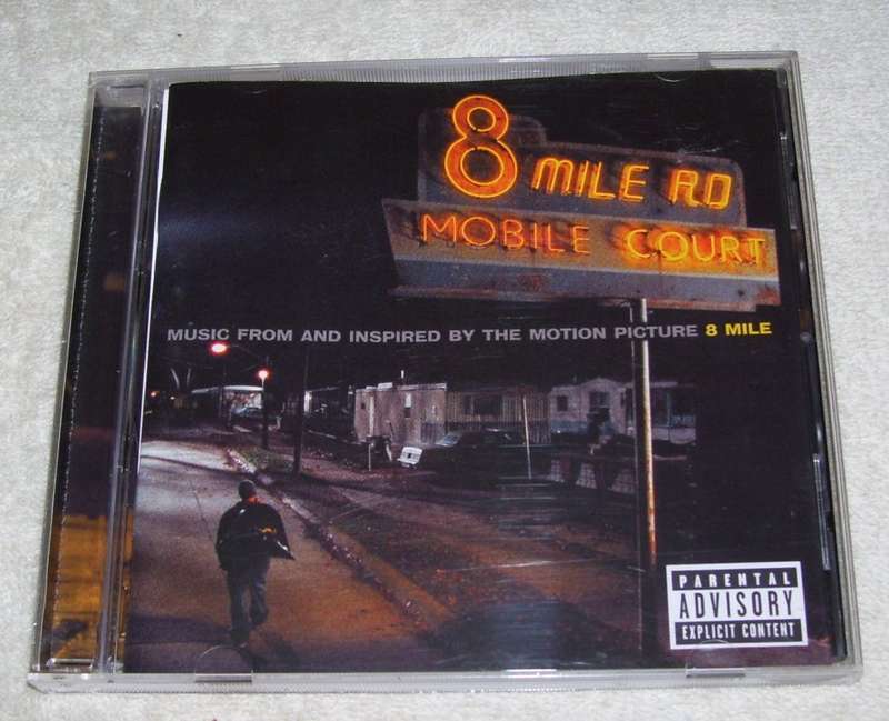 EMINEM - 8 MILE RD - Explicit Content - 2002 - Plus Desksite Code - CD