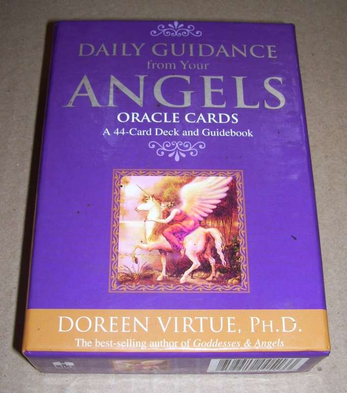 Daily Guidance from your Angels Oracle Cards (44) - Doreen Virtue - Signed - 2006 .........
