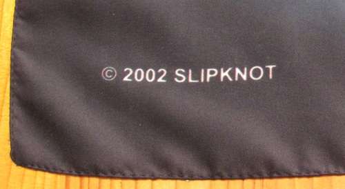 2002 - SLIPKNOT - Fabric Poster - made in Italy
