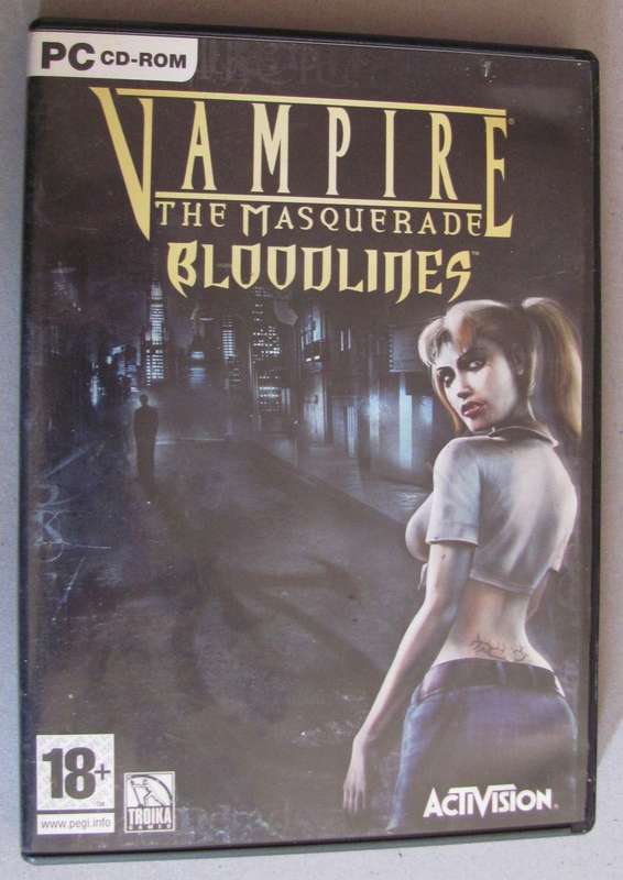 PC DVD-ROM - VAMPIRE THE MASQUERADE - BLOODLINES - ACTIVISION - 18+