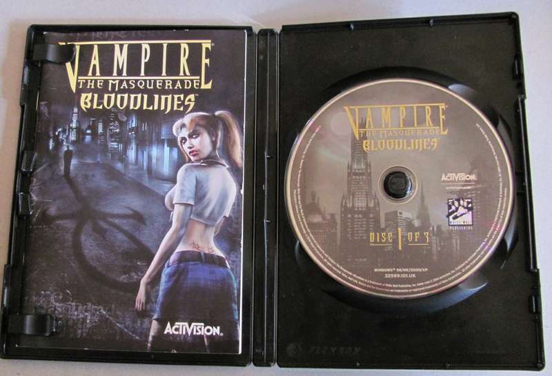 PC DVD-ROM - VAMPIRE THE MASQUERADE - BLOODLINES - ACTIVISION - 18+