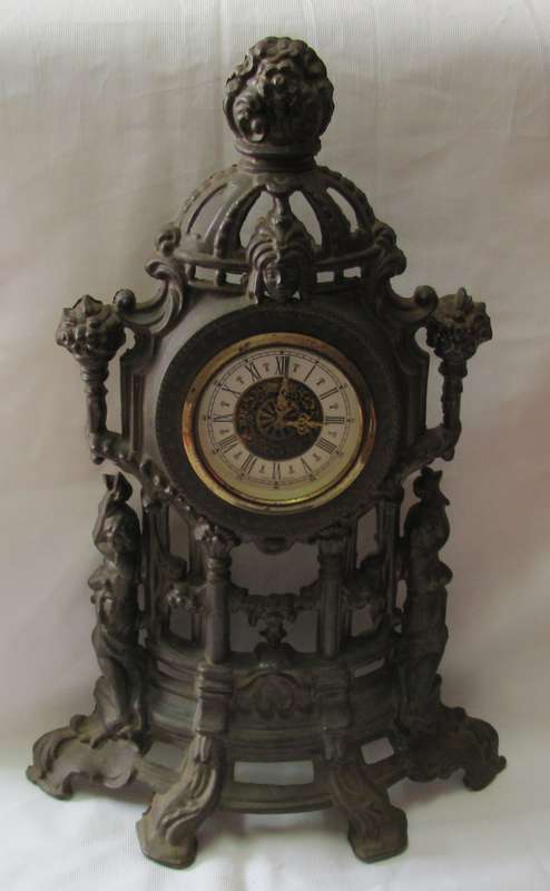 Vintage - Wind Up Mantle Clock - West Germany - Needs repairs