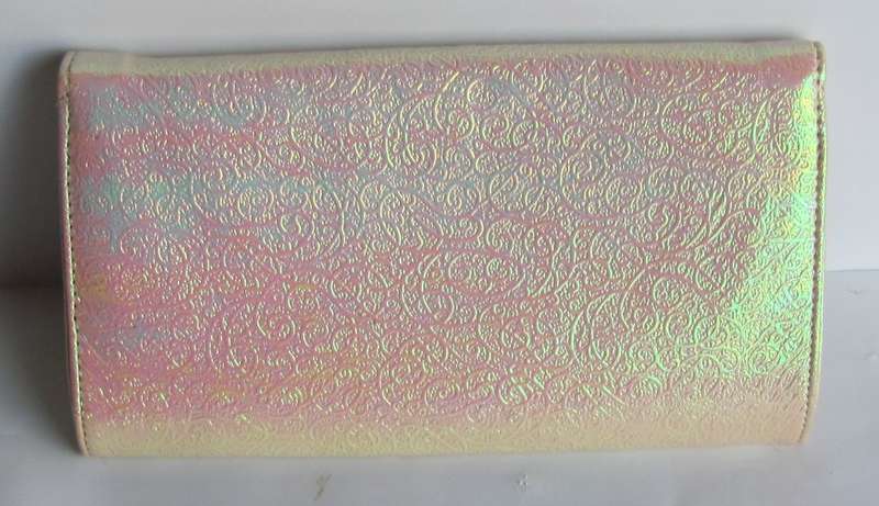 Vintage - 1984 -  Mother of Pearl Coloured Clutch Bag