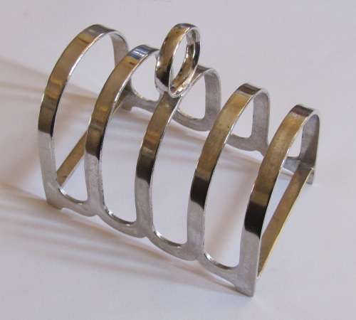 Vintage - Silver Toast Rack - Stamped EPNS