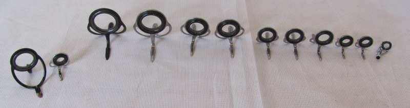 Double Foot Casting and Spinning Fishing Rod Butt Guides and American Fishing Wire - reseved bankboy