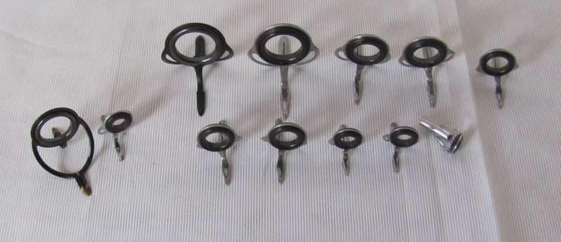 Double Foot Casting and Spinning Fishing Rod Butt Guides and American Fishing Wire - reseved bankboy