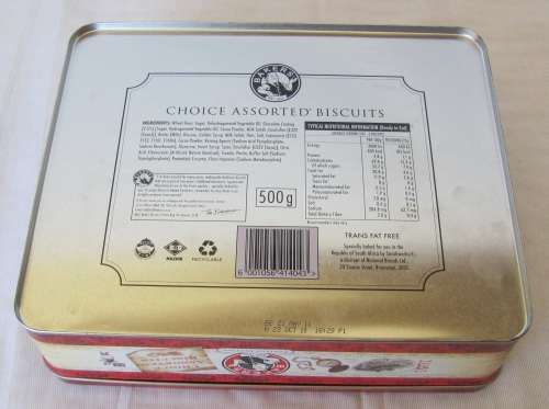 BAKERS CHOICE ASSORTED BISCUITS - LIMITED EDITION - Collectable Tin
