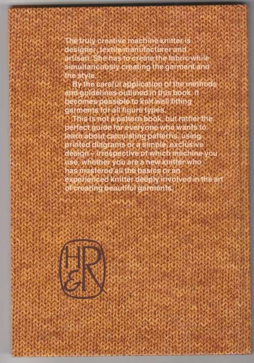 WOMAN'S VALUE - Book of Machine Knitting by Francine Labuschagne - 1983 Second Edition