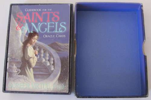 SAINTS & ANGELS Oracle Cards with Guide Book by Doreen Virtue
