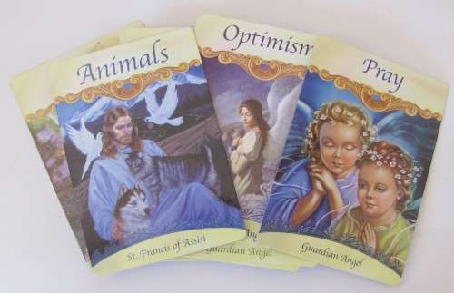 SAINTS & ANGELS Oracle Cards with Guide Book by Doreen Virtue