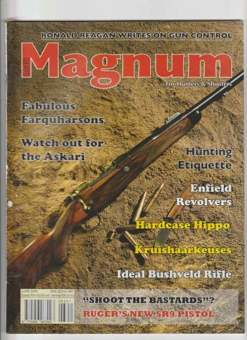 MAN MAGNUM for Hunters and Shooters Magazine - June 2008 - Reserved for Rhodesianstudent