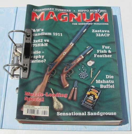 MAN MAGNUM 2005 January to December - 12 x Magazines for Hunters and Shooters