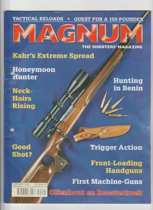 MAN MAGNUM 2005 January to December - 12 x Magazines for Hunters and Shooters