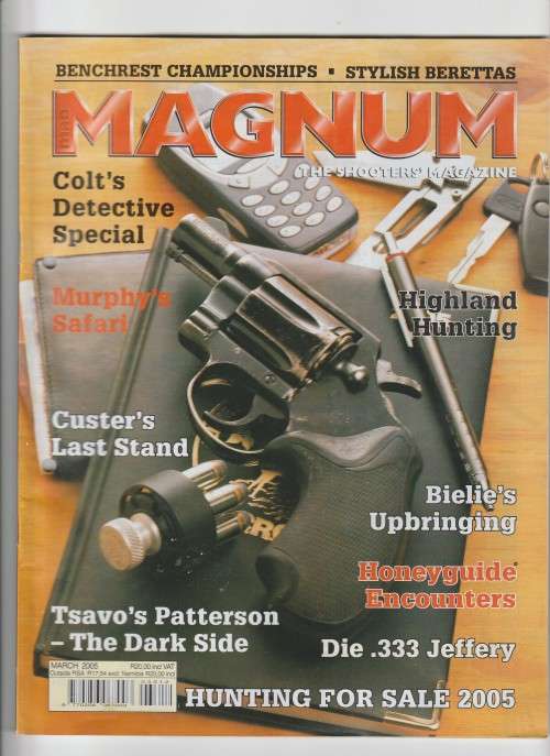 MAN MAGNUM 2005 January to December - 12 x Magazines for Hunters and Shooters