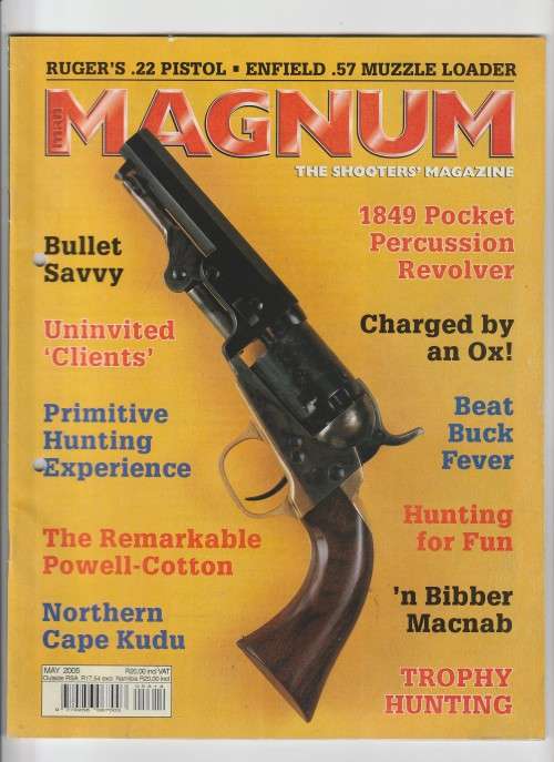 MAN MAGNUM 2005 January to December - 12 x Magazines for Hunters and Shooters