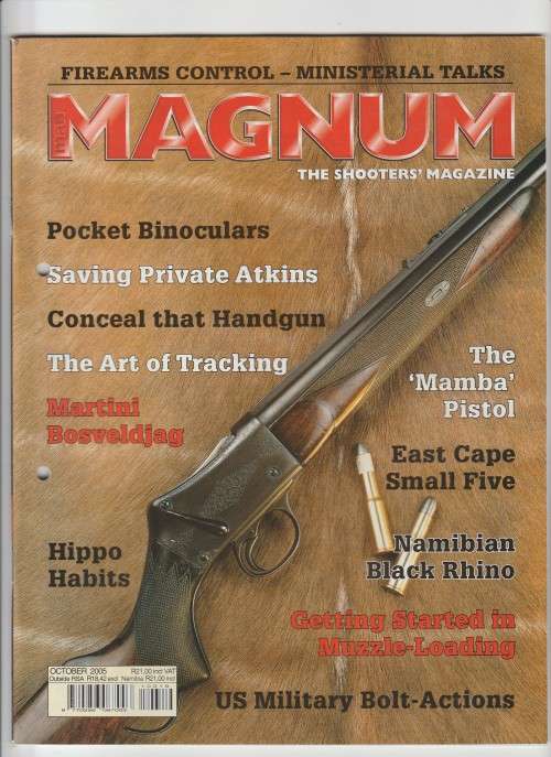 MAN MAGNUM 2005 January to December - 12 x Magazines for Hunters and Shooters