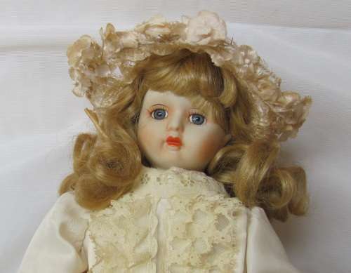 Vintage Pocelain Doll - 48cm