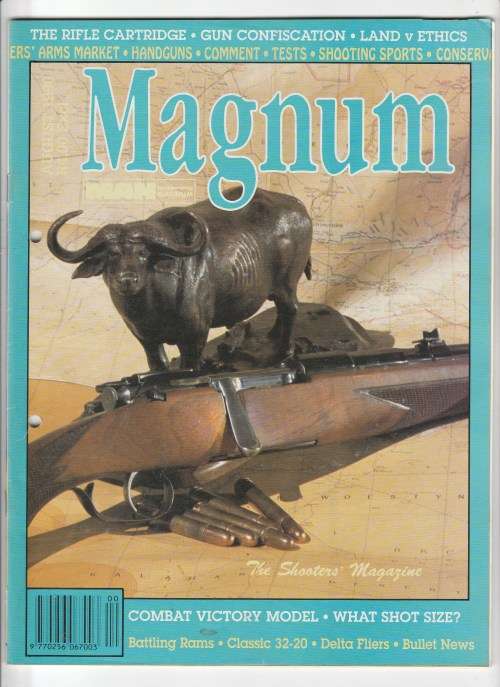 MAN MAGNUM January to December 1990 - 12 Magazines for Hunters and Shooters - reserved for Dramako