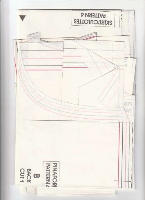 Make it Easy 4 - Sewing Pattern 1984 - Cut