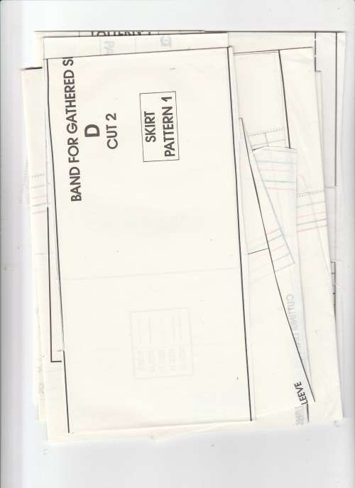 Make it Easy 1 - Sewing Pattern 1984 - Cut