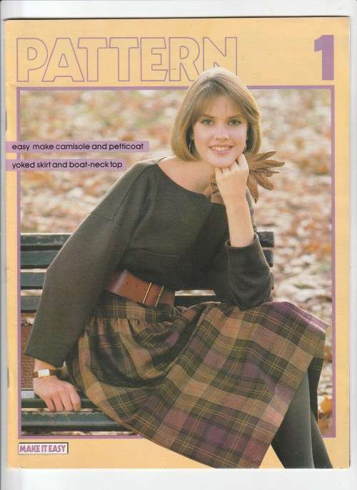 Make it Easy 1 - Sewing Pattern 1984 - Cut