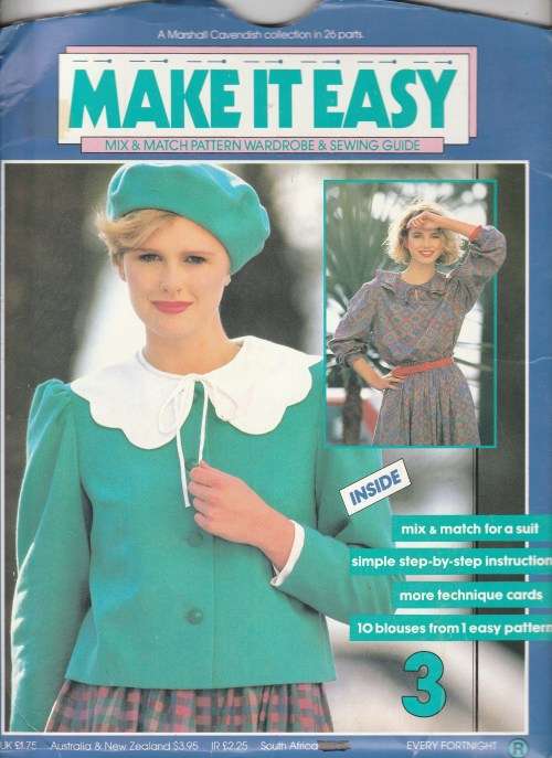 Make it Easy 3 - Sewing Pattern 3 1984 - Uncut