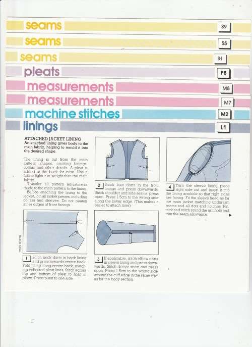 Make it Easy 3 - Sewing Pattern 3 1984 - Uncut