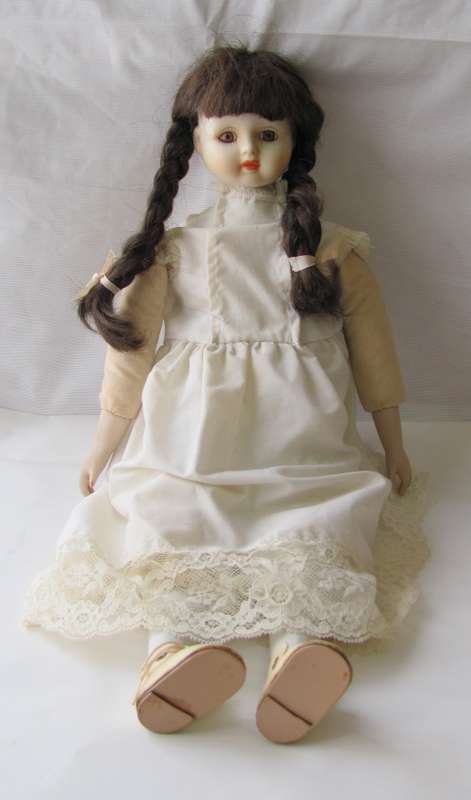 Vintage Porcelain Doll - 46cm