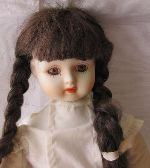 Vintage Porcelain Doll - 46cm