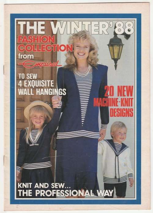 The Winter`88 Fashion Collection - April 1988 - Machine Knitting Patterns