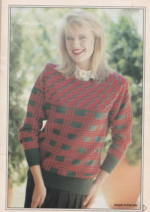 The Winter`88 Fashion Collection - April 1988 - Machine Knitting Patterns