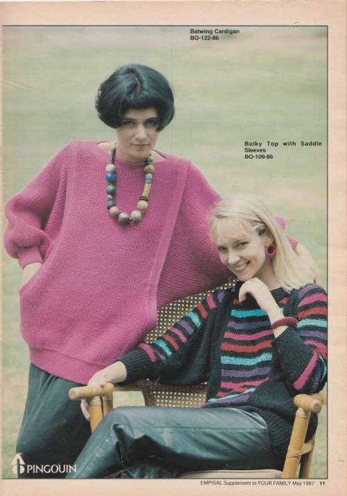 EMPISAL Exclusive New Designs for Winter`87 - Empisal Machine Knitting Patterns