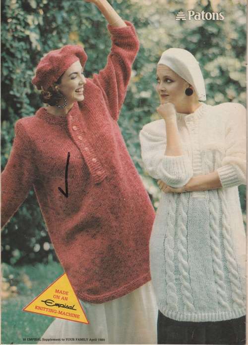 Empisal The Winter`89 Fashion Collection - April 1989 - Machine Knitting Patterns