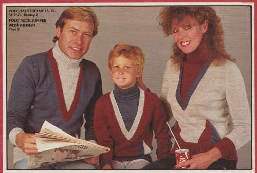 EMPISAL Knitting for the Family ( Bilingual ) - April 1983 - Machine Knitting Patterns
