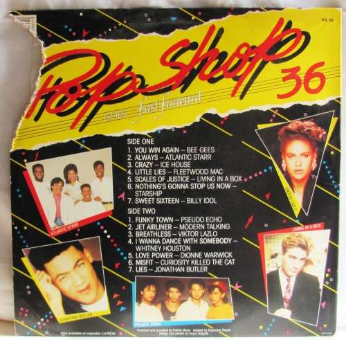 POP SHOP Vol.36 - 1987 - Vinyl LP