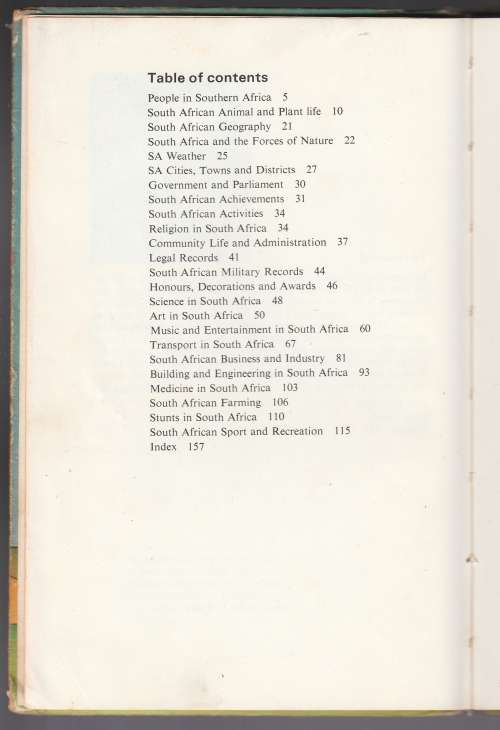 Total`s Book of Southern African Records by Eric Rosenthal - 1975