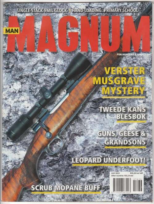 MAN MAGNUM for Hunters and Shooters - July 2015 - Hunting and Shooting Magazine
