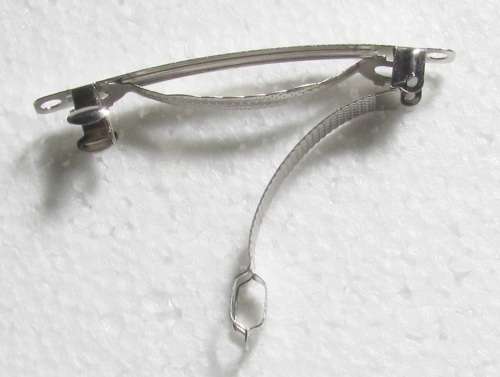Metal Blank French Barrette Hair Clip / Hair Pin - DIY Craft