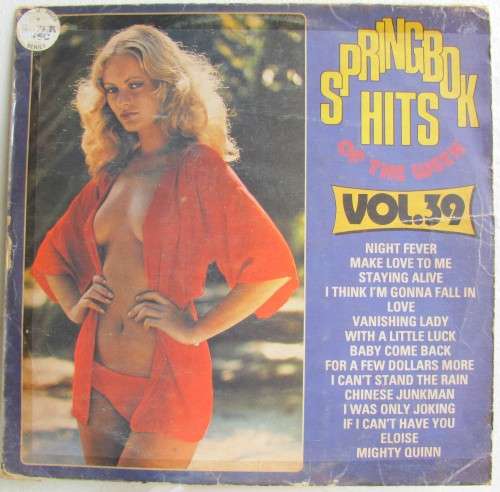 SPRINGBOK Hits of the Week Vol.39 - Vinyl LP - 1978