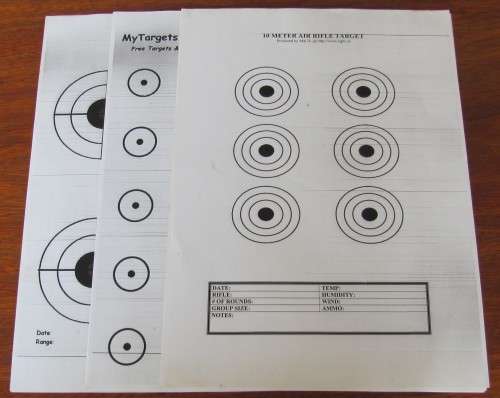 Vintage - Pistol Crossbow with Safety Lock + 11 pages of Printed Targets