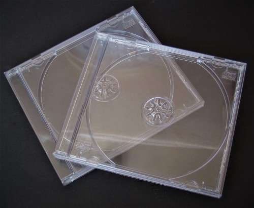 2 x CD / DVD Crystal Jewel Cases