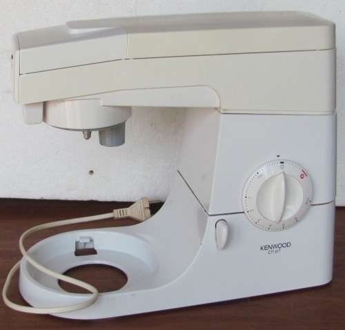 Vintage - 1980`s KENWOOD CHEF Mixer, 3 Beaters, Cookbook & English / Afrikaans Instruction Booklets