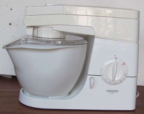 Vintage - 1980`s KENWOOD CHEF Mixer, 3 Beaters, Cookbook & English / Afrikaans Instruction Booklets