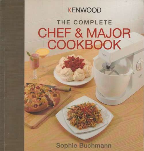 Vintage - 1980`s KENWOOD CHEF Mixer, 3 Beaters, Cookbook & English / Afrikaans Instruction Booklets